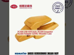 PC400 208-939-3120 PC500 발굴기 버킷 어댑터 52HRC 나무 케이스