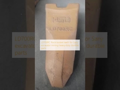 LD700RC Sany 발굴기 광업용 바위 버킷 치아 중장기 내구 부품