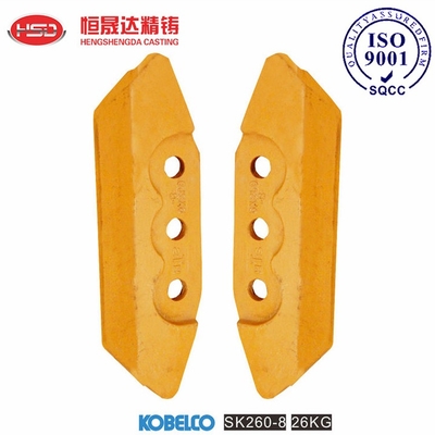SK260-8 발굴기 버킷 보호기 가혹한 조건에 대한 두 배 두꺼운 강화