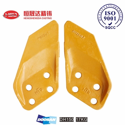 DH55 DH150 발굴기 사이드 커터 간소화 절단 디자인 OEM 서비스
