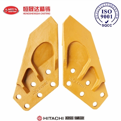 EX200 EX300 ZAX300 히타치 발굴기 사이드 커터 52HRC Rock-Crushing Tips