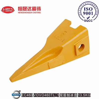 EC460TL EC460RC EC460 EC480RC 14553243 14553244 발굴기 큰 얼음 버킷 치아